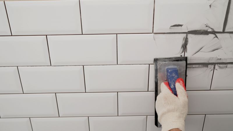 Sealed Grout Lines